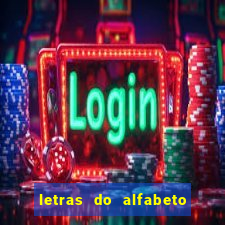 letras do alfabeto personalizadas para imprimir